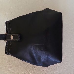 Vintage Lancel Bucket Shoulder Bag